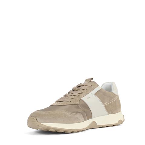 Erkek Vizon Bağcıklı Süet Deri Sneaker