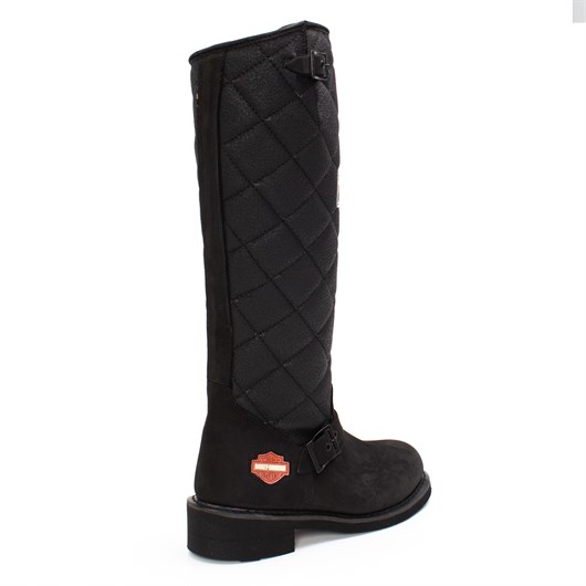 Harley Davidson Harley Davidson 025G0074 Kadın Çizme Siyah Nubuk