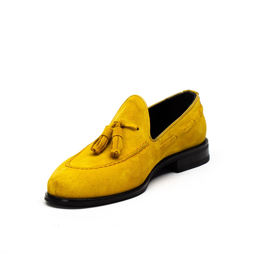 Sarı Erkek Süet Ayakkabı 055 103-18182 | Celal Gültekin