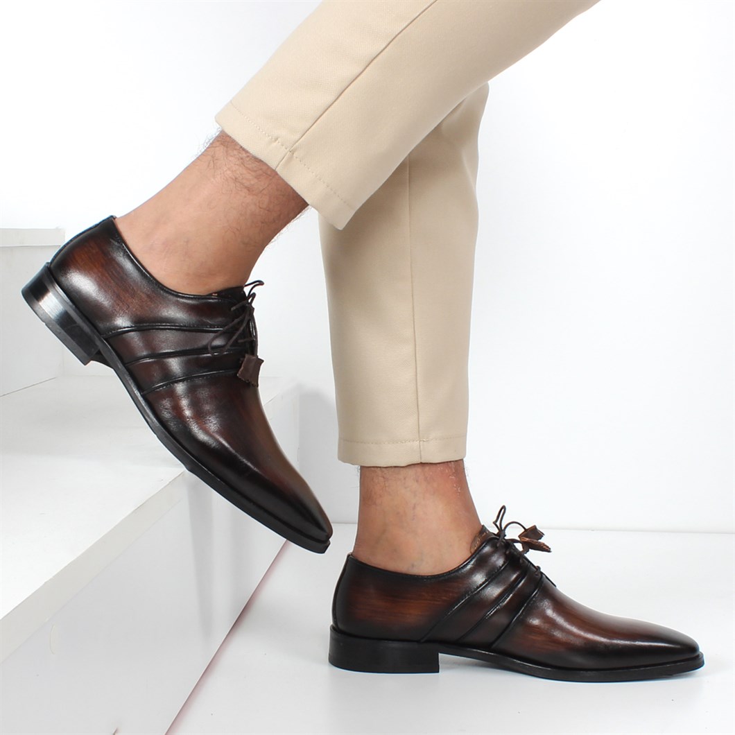 Men Leather Shoe Brown 552 035-16512 | Celal Gültekin