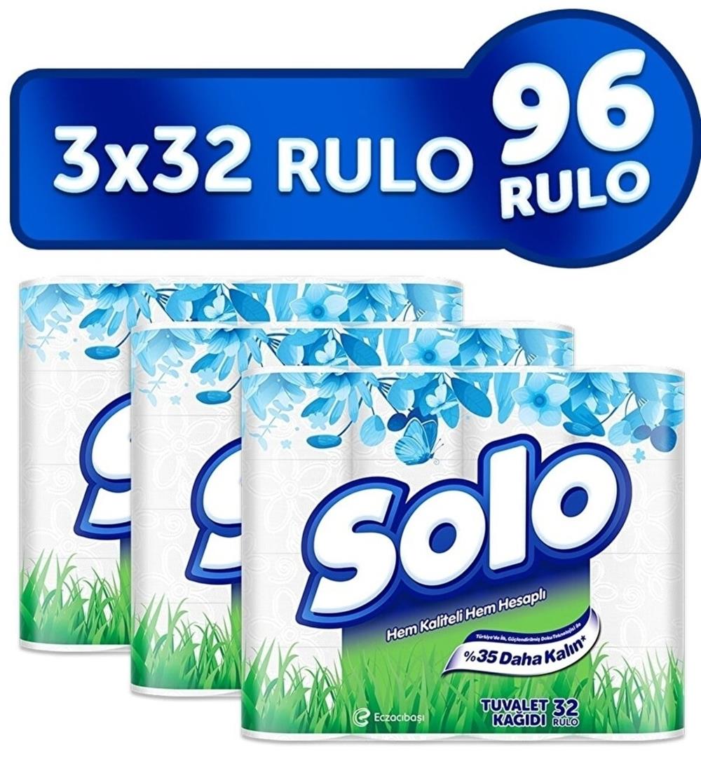 Solo Tuvalet Kağıdı 3 X 32 Rulo Fiyatı