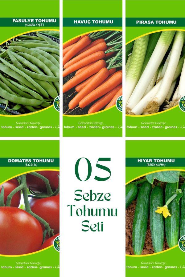 05 Sebze Tohum Seti | SEBZE TOHUMLARI