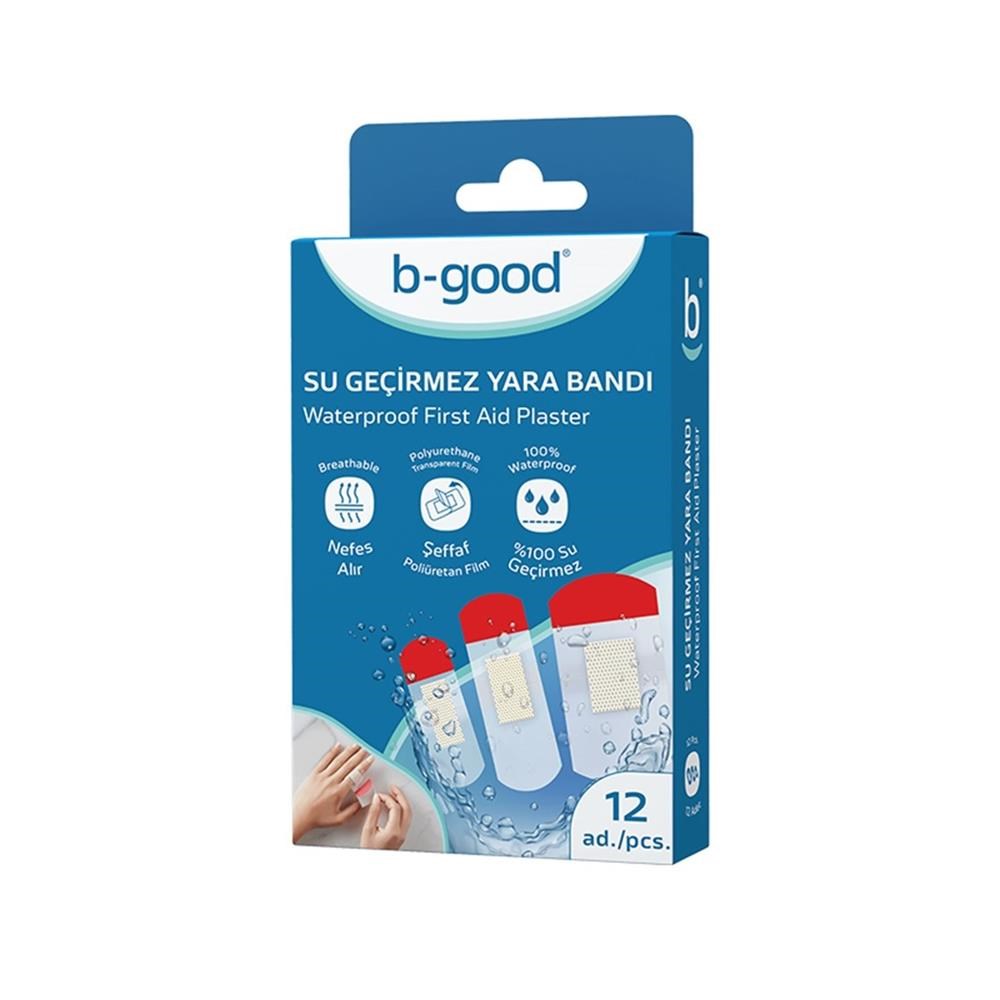 B-good Su Geçirmez Yara Bandı 12 Adet