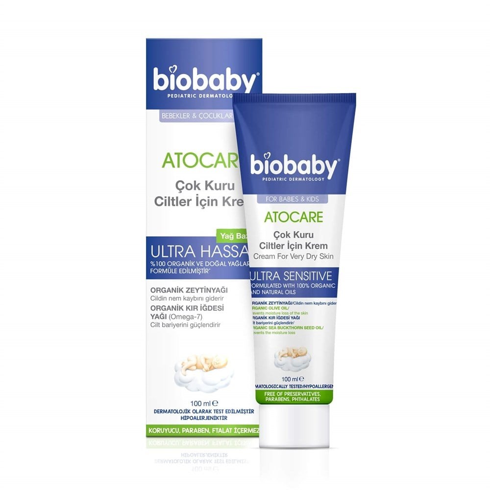 Biobaby Kuru ve Atopik Ciltler İçin Krem 100 ml