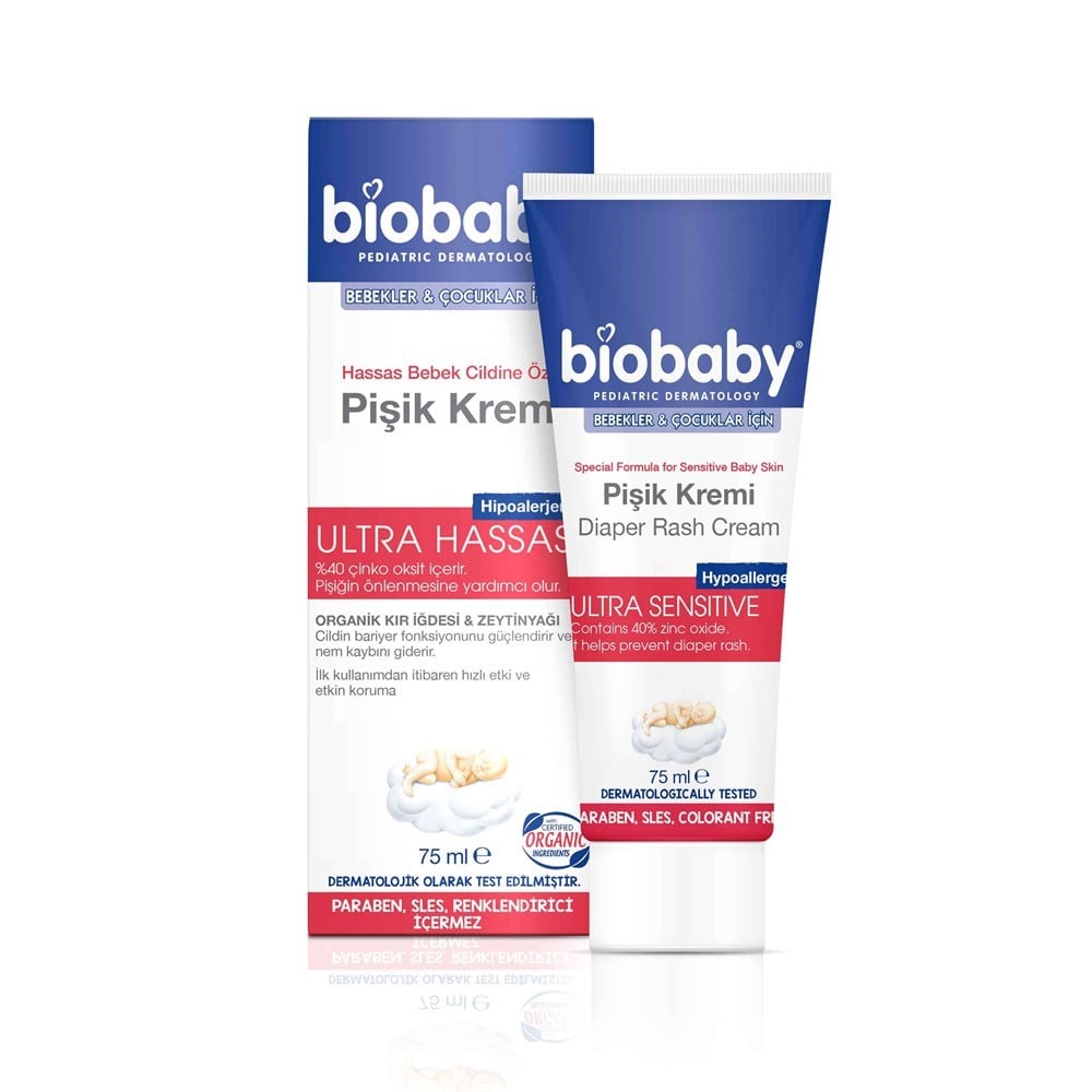 Biobaby Pişik Kremi 75 ml