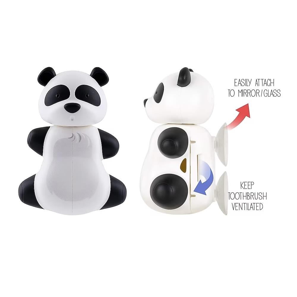 Flipper Hijyenik Diş Fırçası Kabı Panda