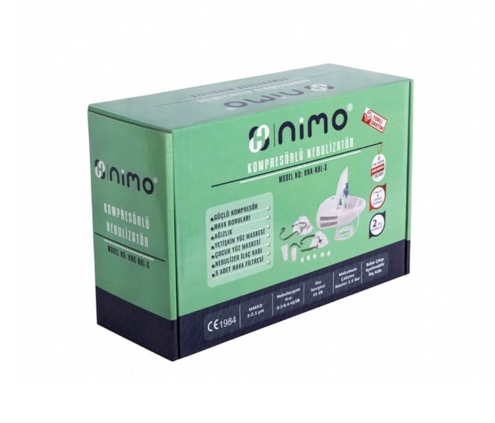 Nimo Kompresörlü Nebulizatör