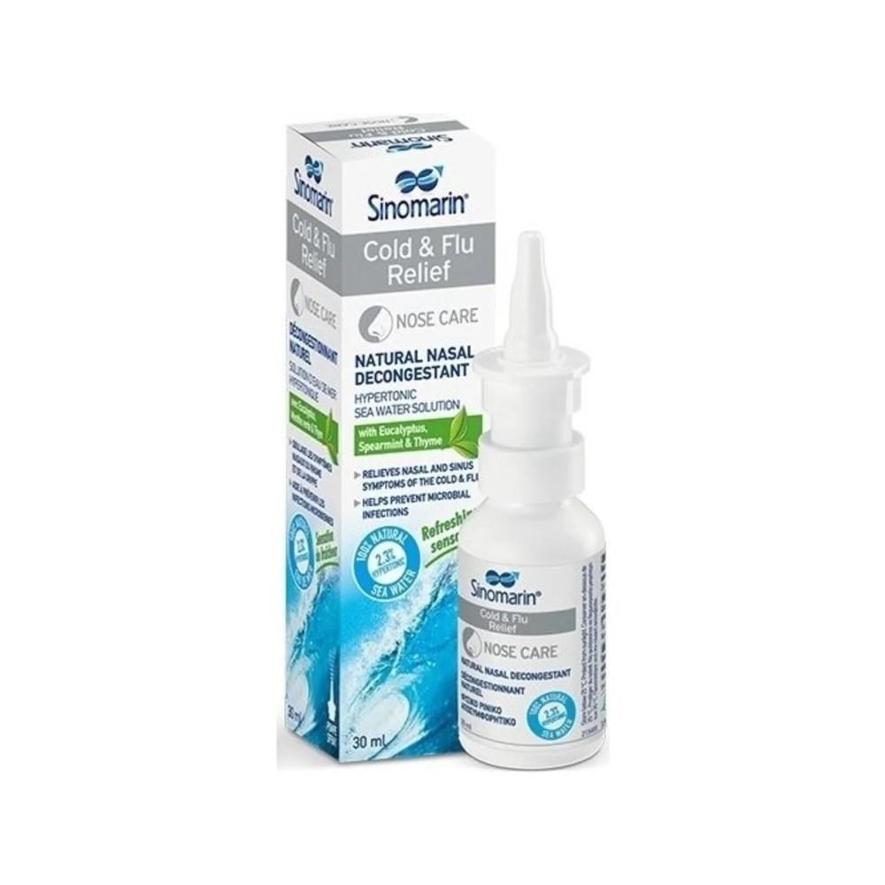 Sinomarin Cold & Flu Relief Burun Spreyi 30 ml