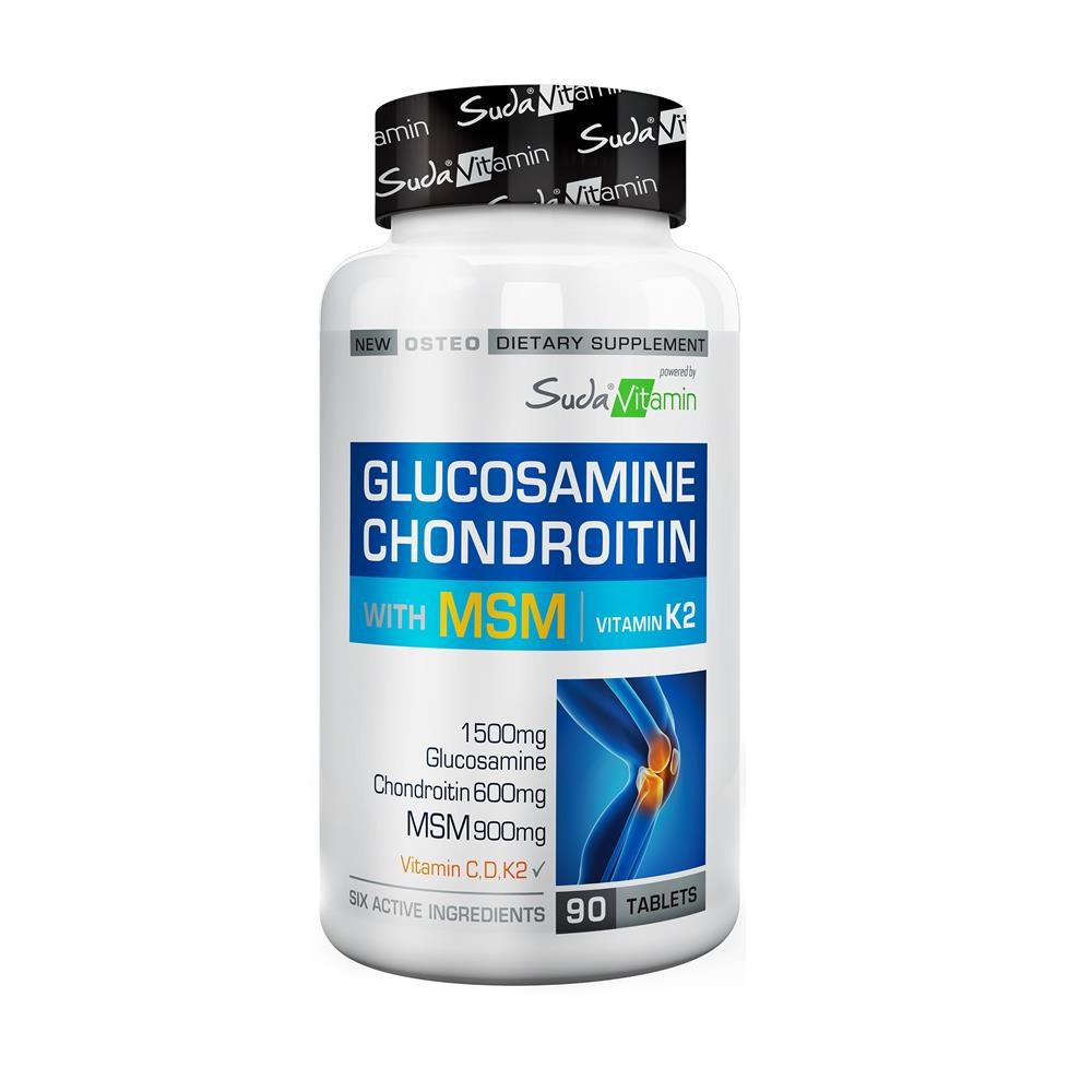 Suda Vitamin Glucosamine Chondroitin with MSM Vitamin K2 90 Tablet