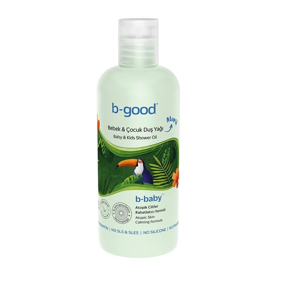 b-good b-baby Bebek ve Çocuk Duş Yağı Atopik Ciltler 500 ml