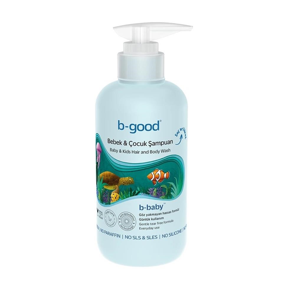 b-good b-baby Bebek ve Çocuk Saç ve Vücut Şampuanı 500 ml