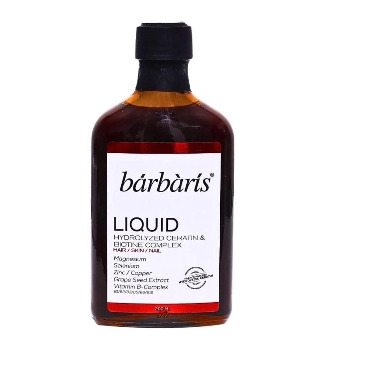 Barbaris Liquid Hidrolize Keratin ve Biotin Kompleks 200 ml