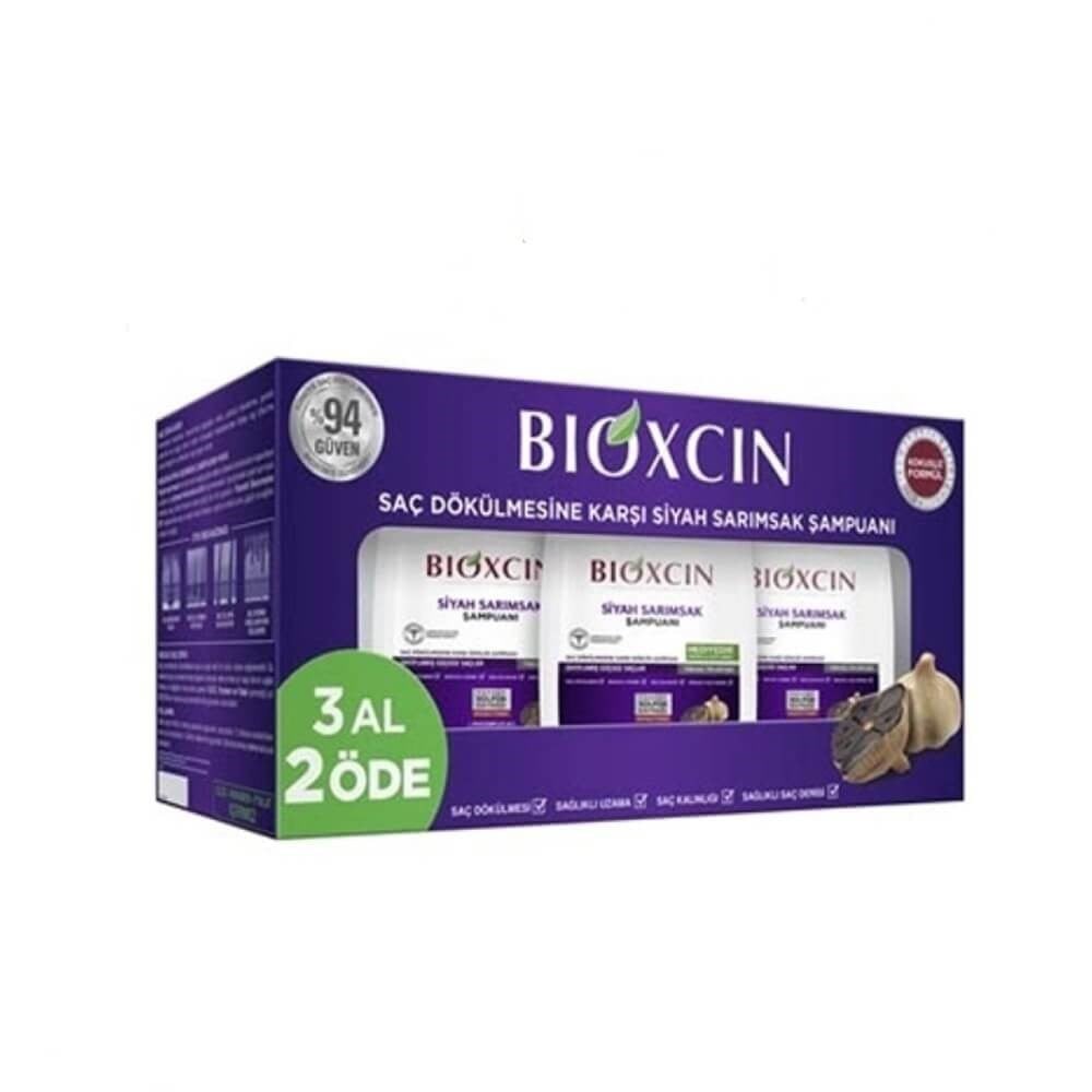 Bioxcin Siyah Sarımsak Şampuanı 3 Al 2 Öde