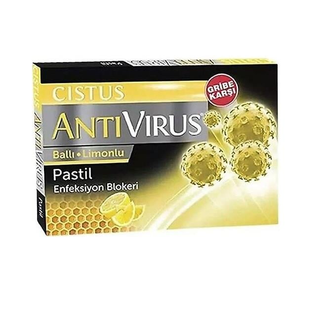 Cistus Antivirüs Ballı Limonlu Pastil