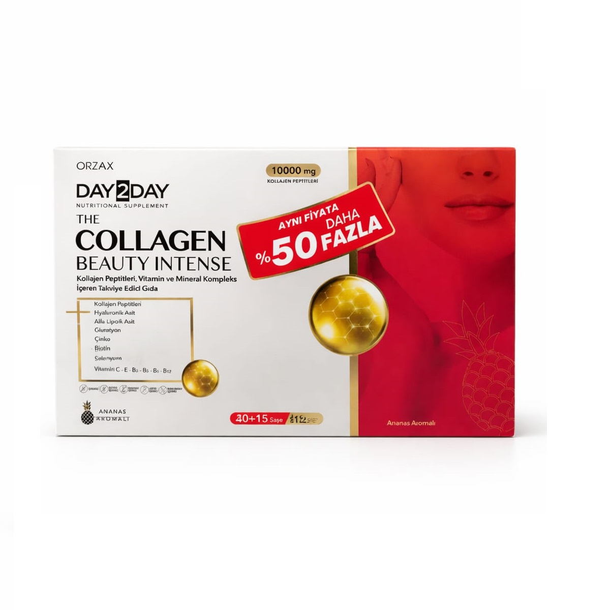 Day2Day The Collagen Beauty Intense 12 g 45 Saşe