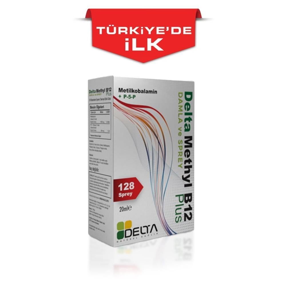 Delta Methyl B12 Plus Sprey & Damla 20 ml