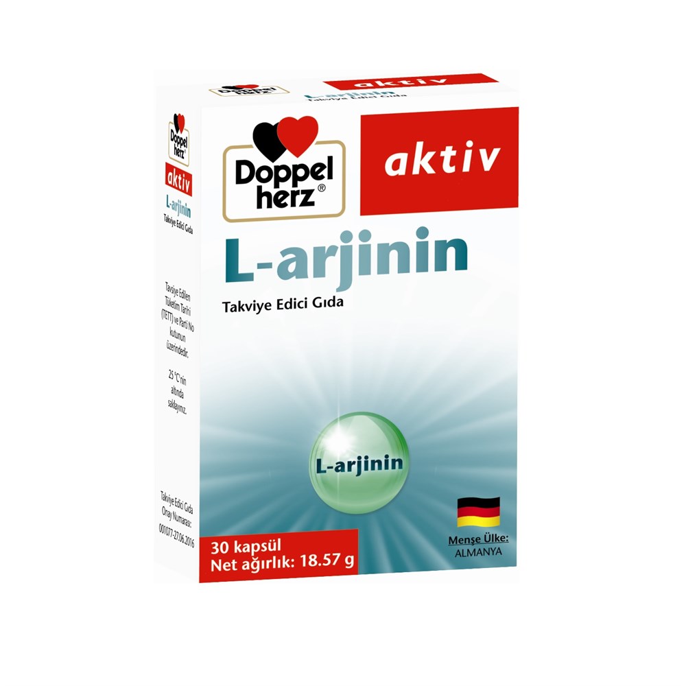Doppelherz Aktiv L-arjinin 30 Kapsül