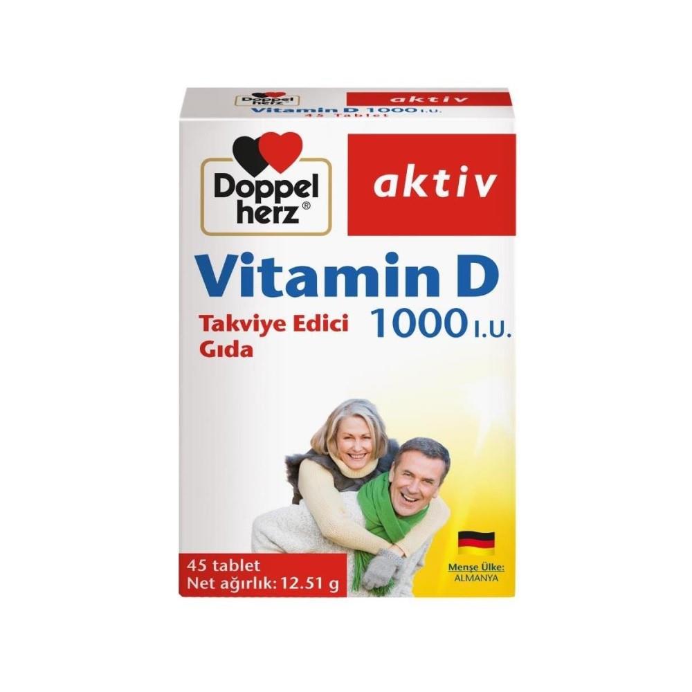 Doppelherz Aktiv Vitamin D 1000 IU 45 Tablet