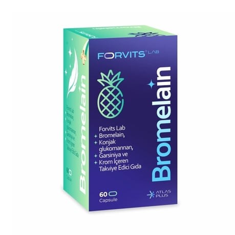 Forvits Lab Bromelain 60 Kapsül