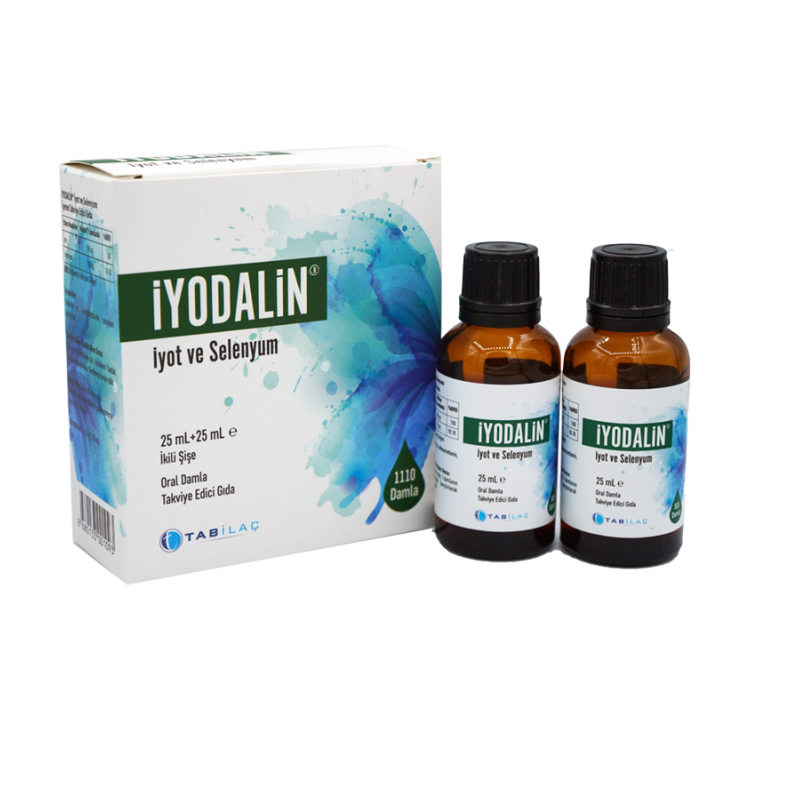 İyodalin İyot ve Selenyum Damla 2'li Paket