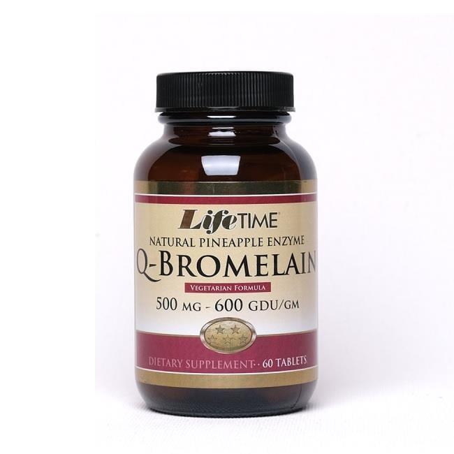 Life Time Q-Bromelain 60 Tablet