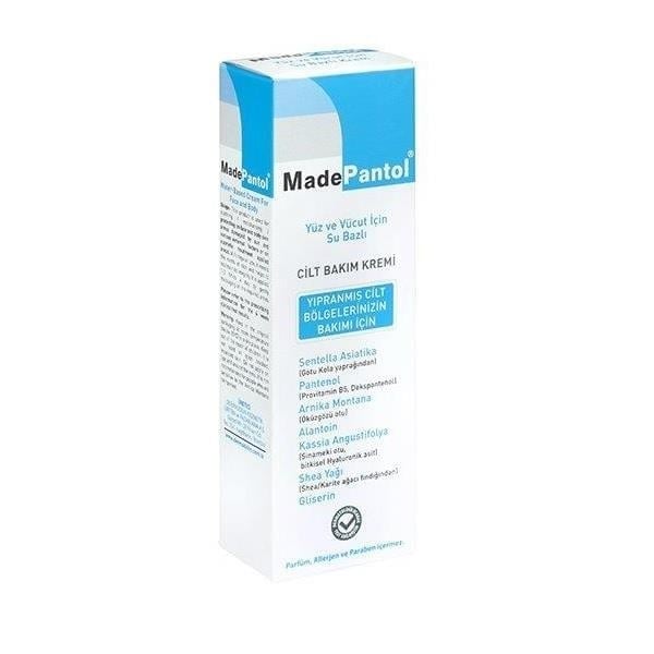 MadePantol Su Bazlı Cilt Bakım Kremi 50 ml