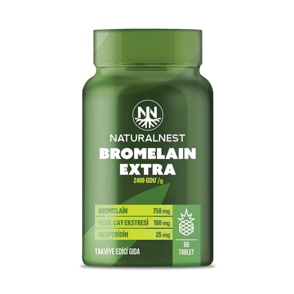 Naturalnest Bromelain Extra 60 Tablet
