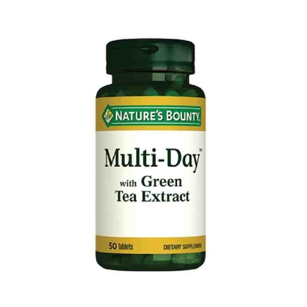 Nature's Boıunty Multi-Day with Green Tea Extract 50 Tablet