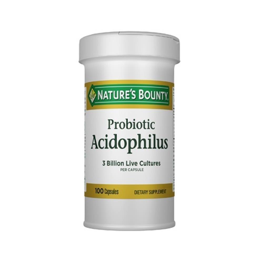 Nature's Bounty Probiotic Acidophilus & Pectin 100 Kapsül