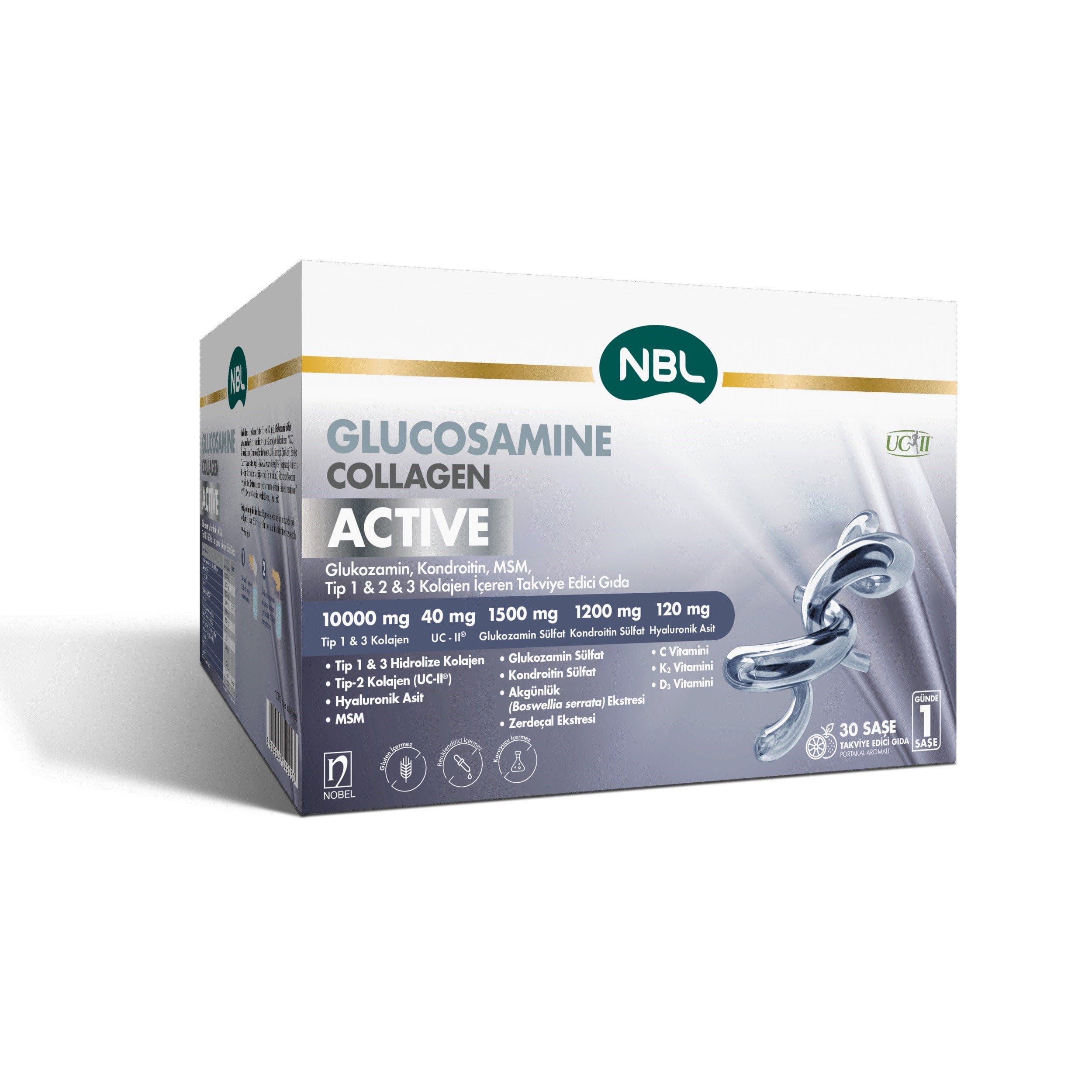 NBL Glucosamine Collagen Active 30  Saşe