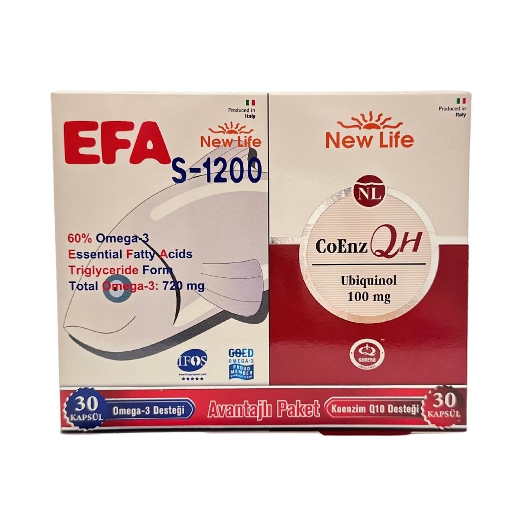 New Life CoEnz QH & EFA S-1200 Avantaj Paketi