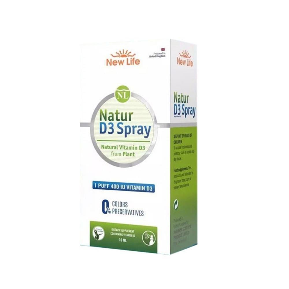 New Life Natur D3 Spray 400 IU 10 ml