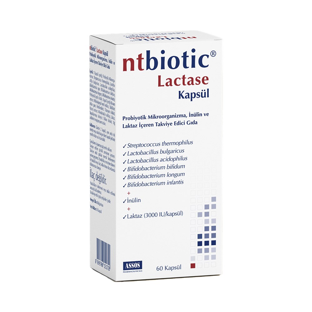NTBiotic Lactase 60 Kapsü