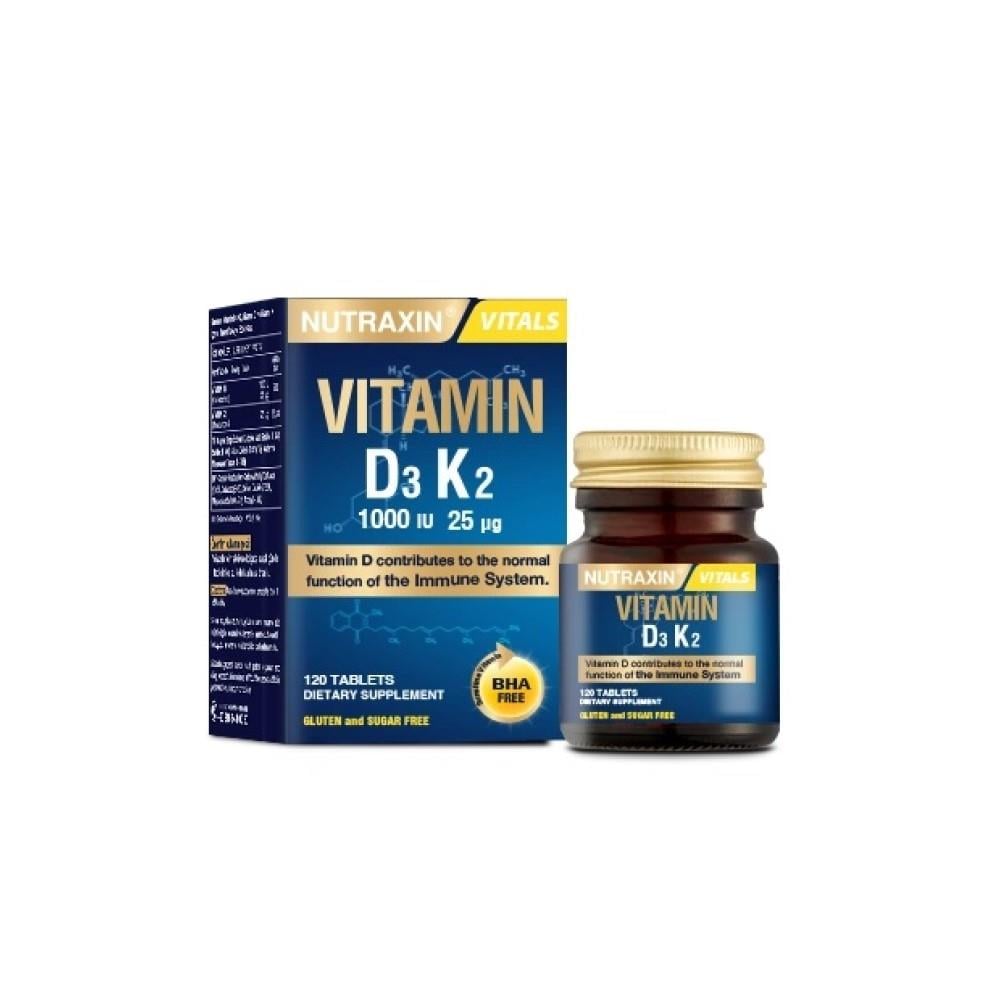 Nutraxin Vitamin D3K2 120 Tablet