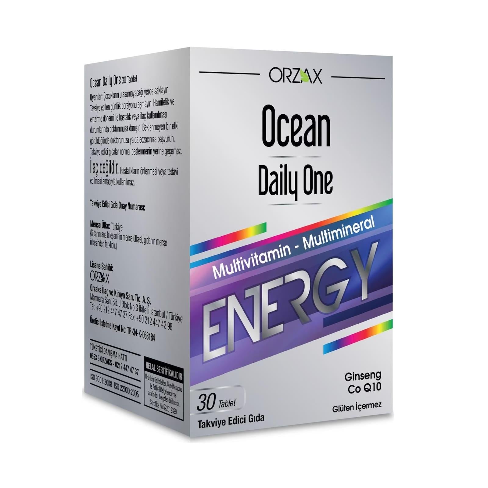 Ocean Daily One Energy 30 Tablet