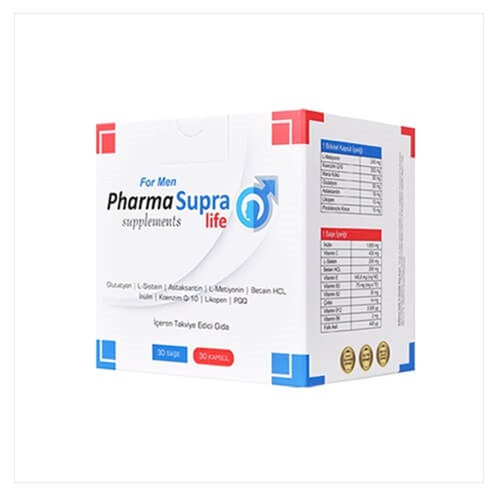 Pharma Supralife for Men 30 Saşe 30 Kapsül