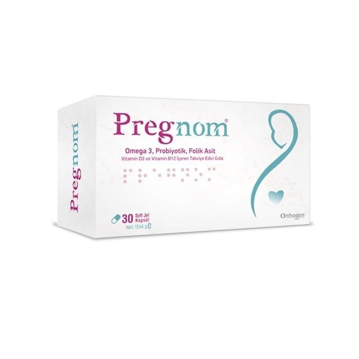 Pregnom 30 Yumuşak Kapsül