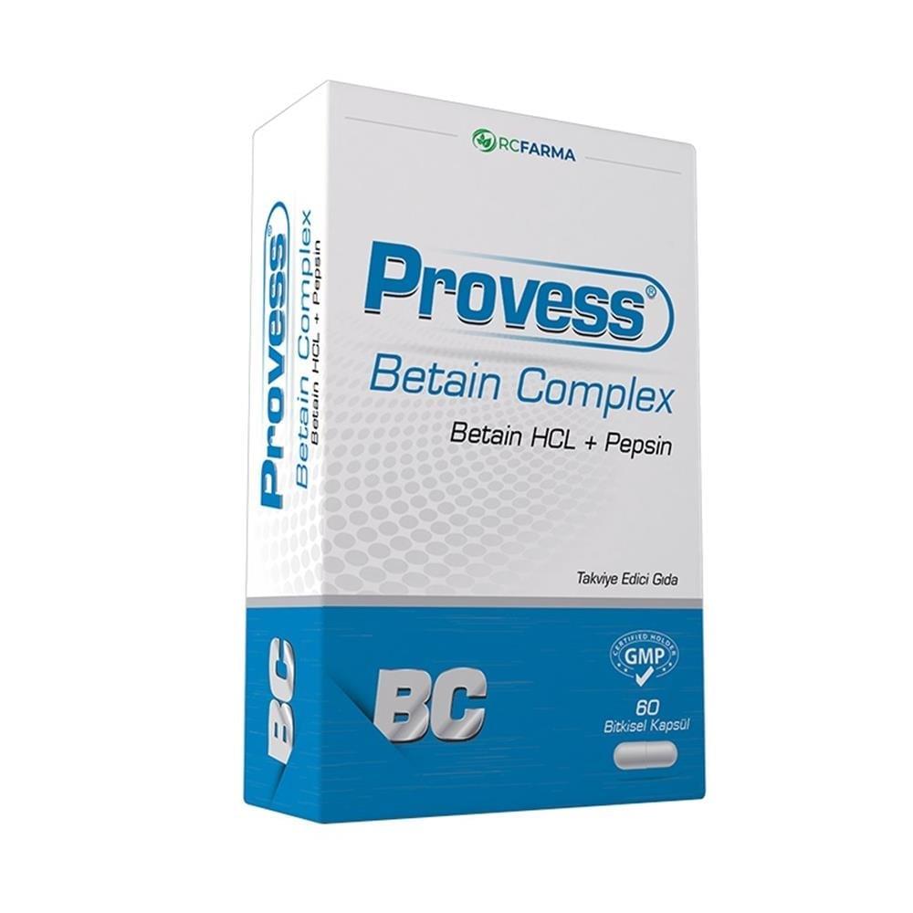 Provess Betain Complex 60 Bitkisel Kapsül