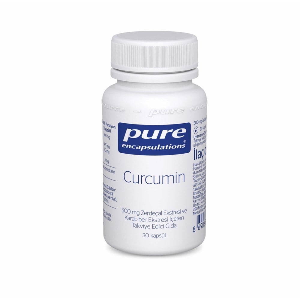 Pure Curcumin 500 mg 30 Kapsül