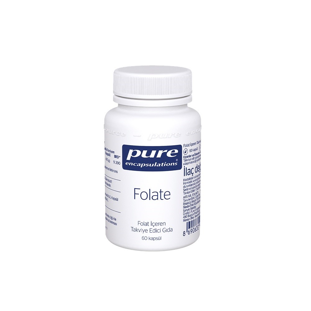 Pure Folate 60 Kapsül