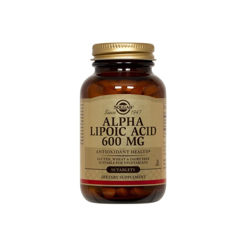 Solgar Alpha Lipoic Acid 600 mg 50 Tablet