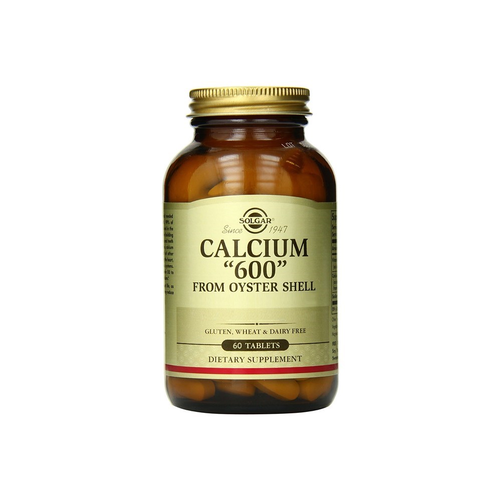 Solgar Calcium 600 (Oyster Shell) 60 Tablet