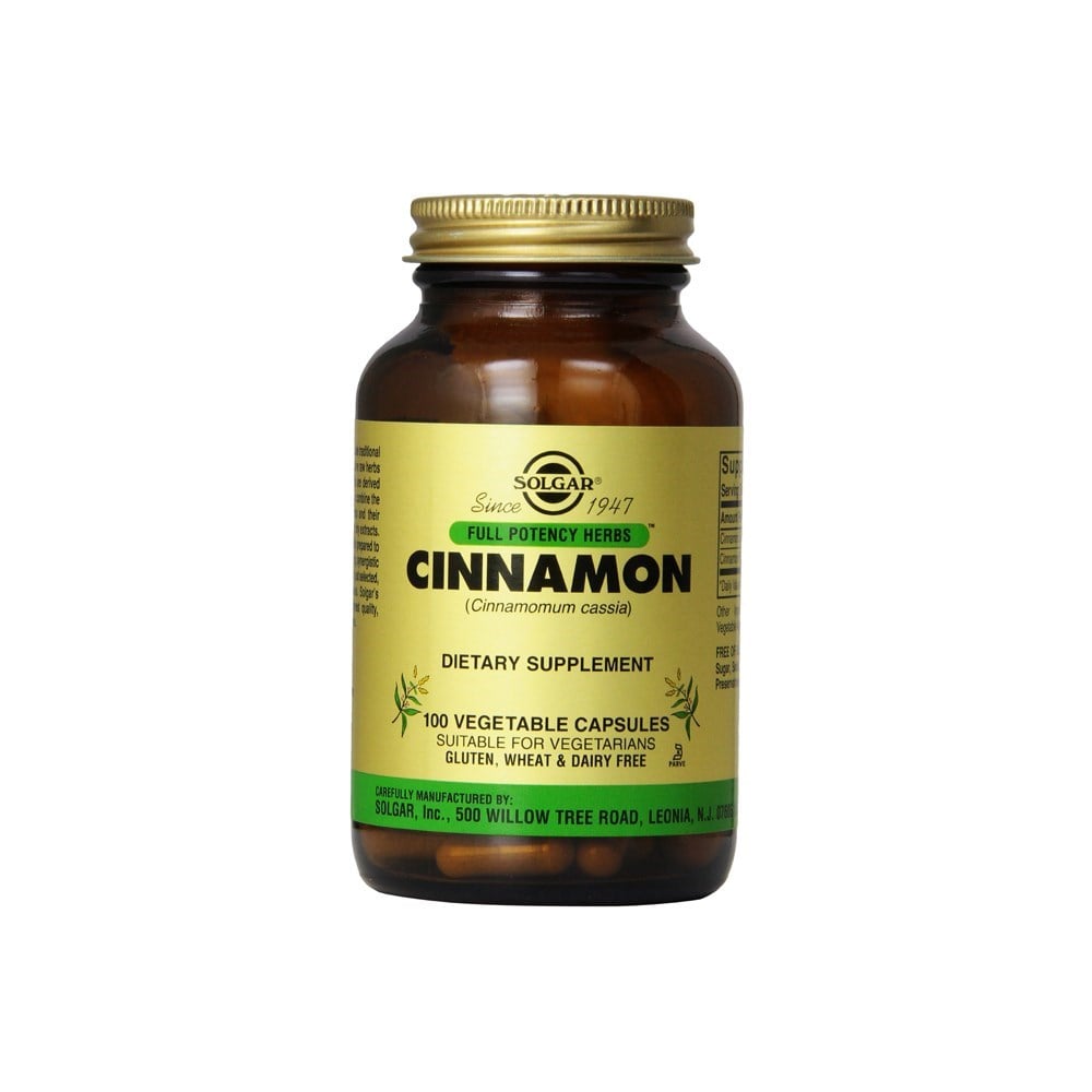Solgar Cinnamon 100 Kapsül