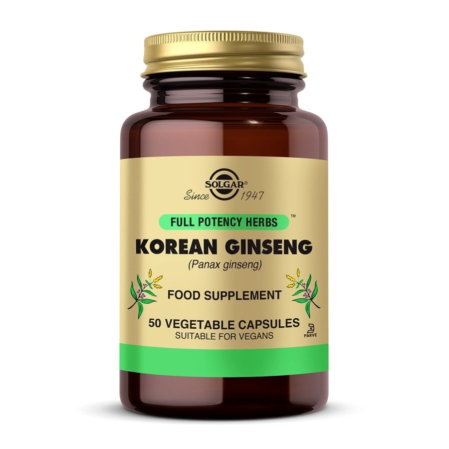 Solgar Korean Ginseng (Panax Ginseng) 50 Tablet
