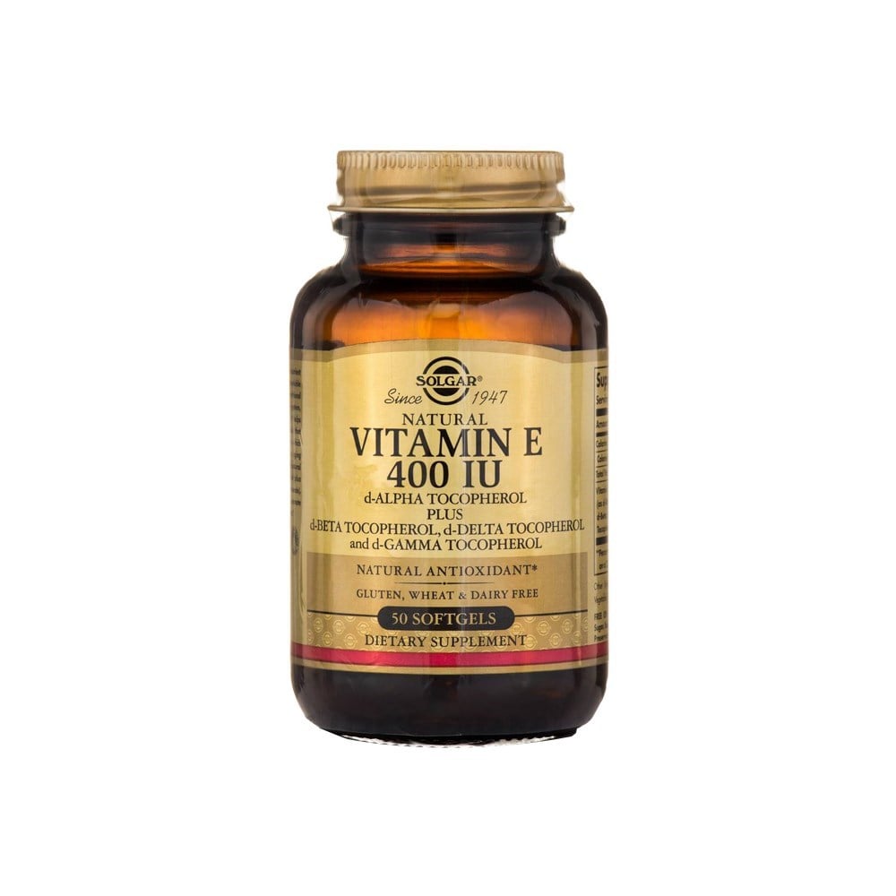 Solgar Vitamin E 400 IU 50 Kapsül