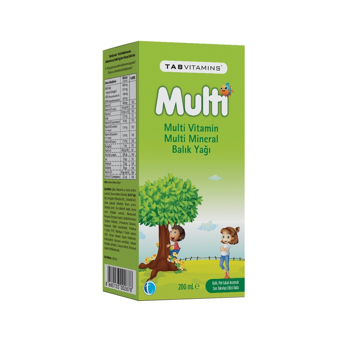 Tabvitamins Multi 200 ml