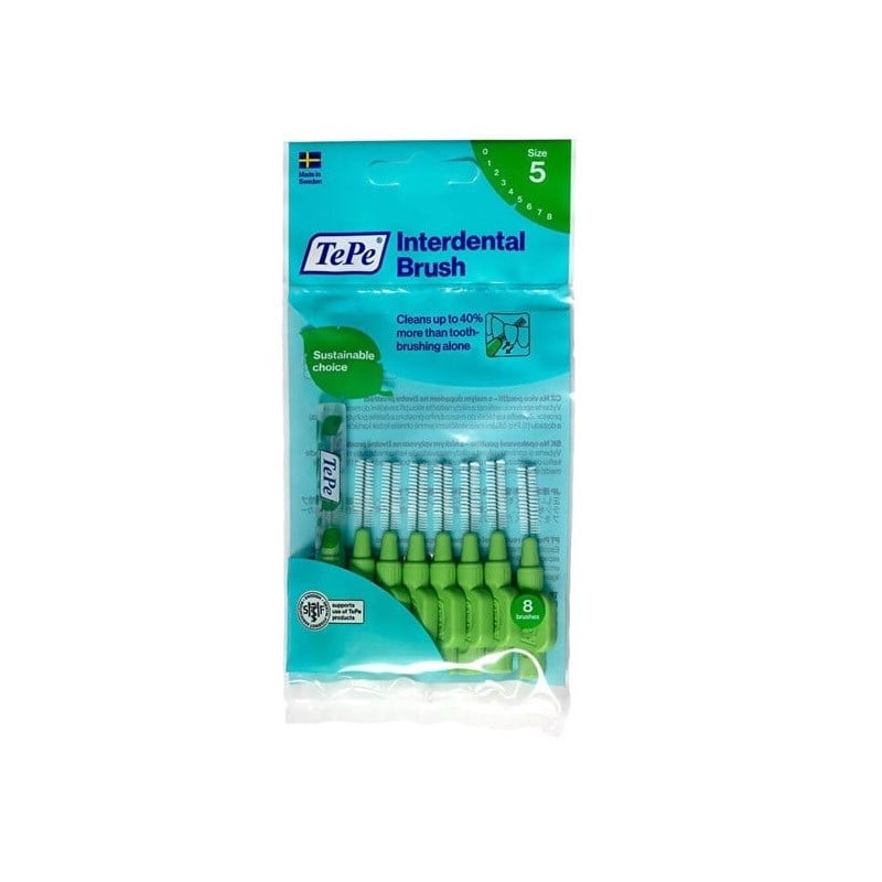 TePe Orjinal Arayüz Fırçası 0.8 mm  8'li Paket