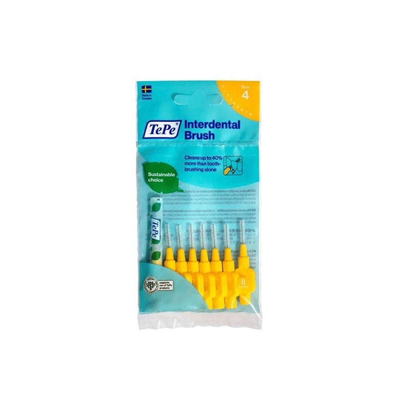 TePe Orjinal Arayüz Fırçası 0.7 mm  8'li Paket