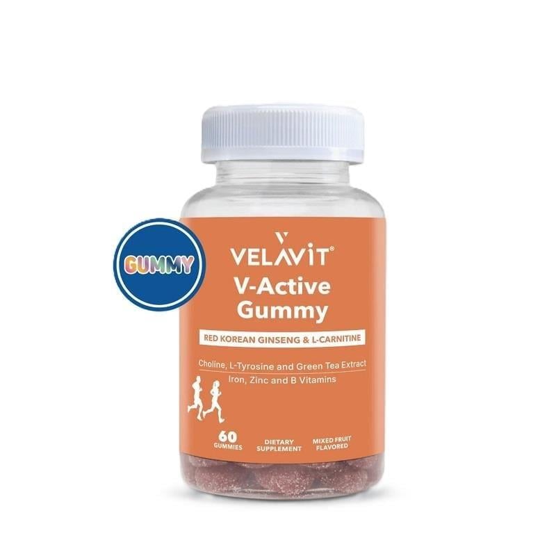 Velavit V-Active Gummy 60 Çiğnenebilir Form