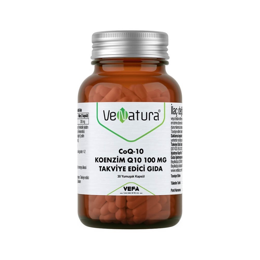 VeNatura Koenzim Q10 100 mg 30 Kapsül